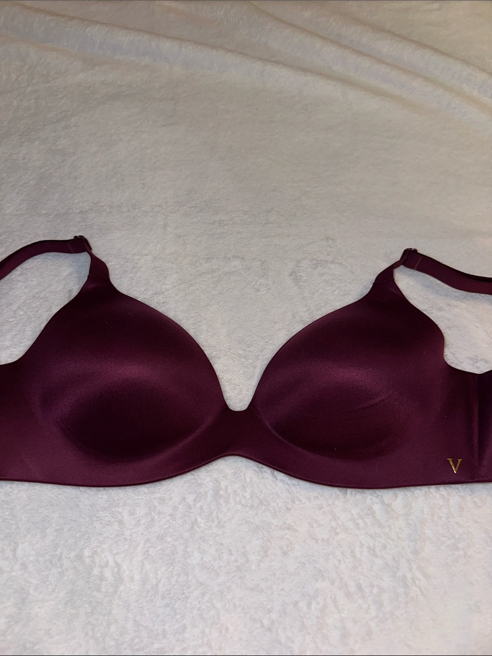 Victoria's Secret Wireless Bra in Deep Burgundy